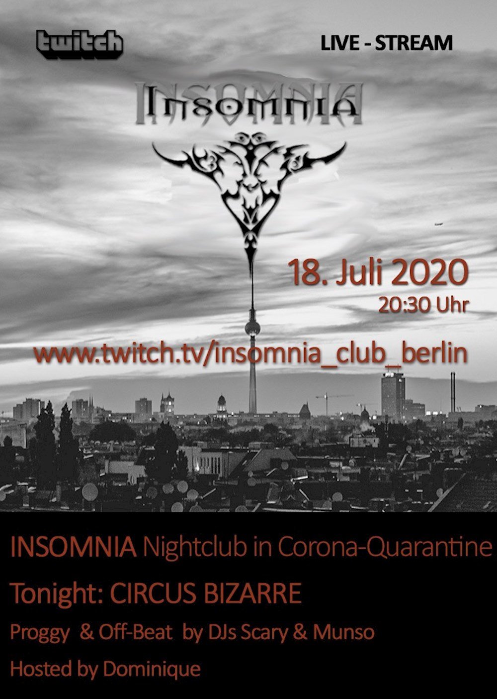 Nightclub berlin insomnia Hedomanie: Hedonistic